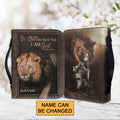 Personalized Be Still And Know God Bible Cover
