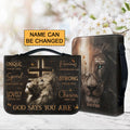 Personalized God Says You Are Bible Cover