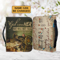 Personalized Psalm 46:5 Sewing Bible Cover