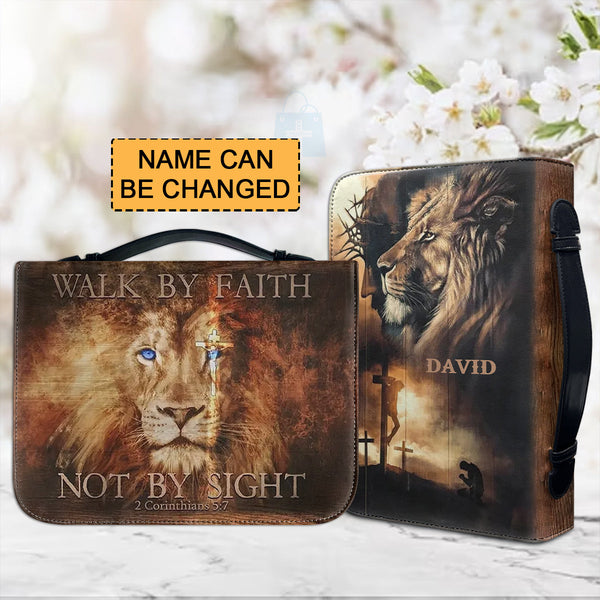 Personalized Walk By Faith Bible Cover