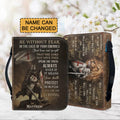 Personalized 'Be Without Fear' Bible Cover