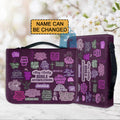 Personalized Daily Affirmations Purple Bible Cover