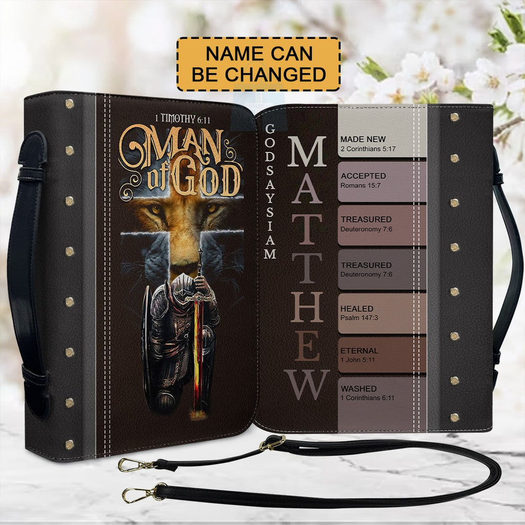 Personalized Sacred Name Meaning Bible Cover
