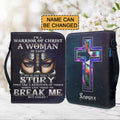 Personalized Warrior of Christ Bible Cover