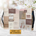 Personalized God Is God Butterfly Bible Cover