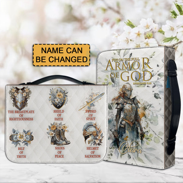 Personalized Armor of God Bible Cover