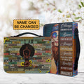Personalized God Says I Am Sunflower Bible Cover