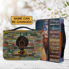 Personalized God Says I Am Sunflower Bible Cover