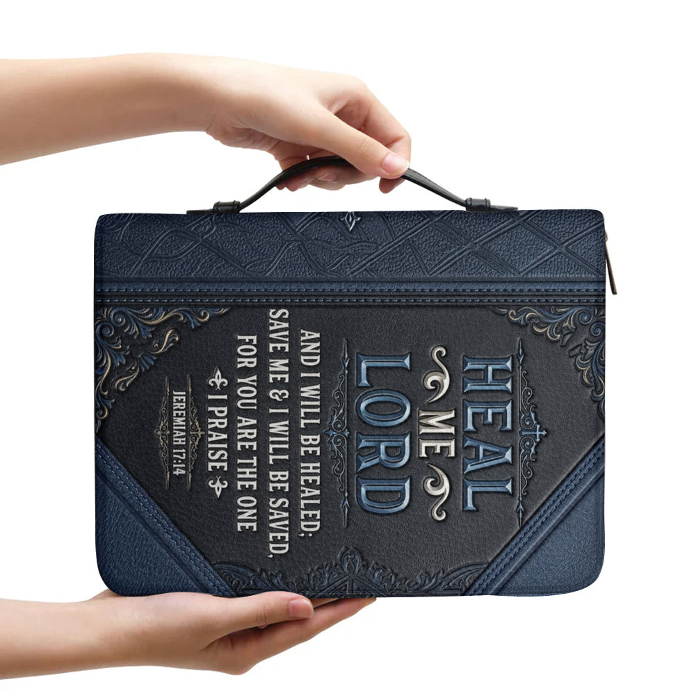 Custom Name Jeremiah 17:14 Bible Cover