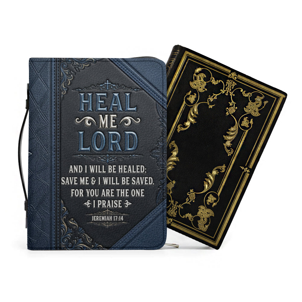 Custom Name Jeremiah 17:14 Bible Cover