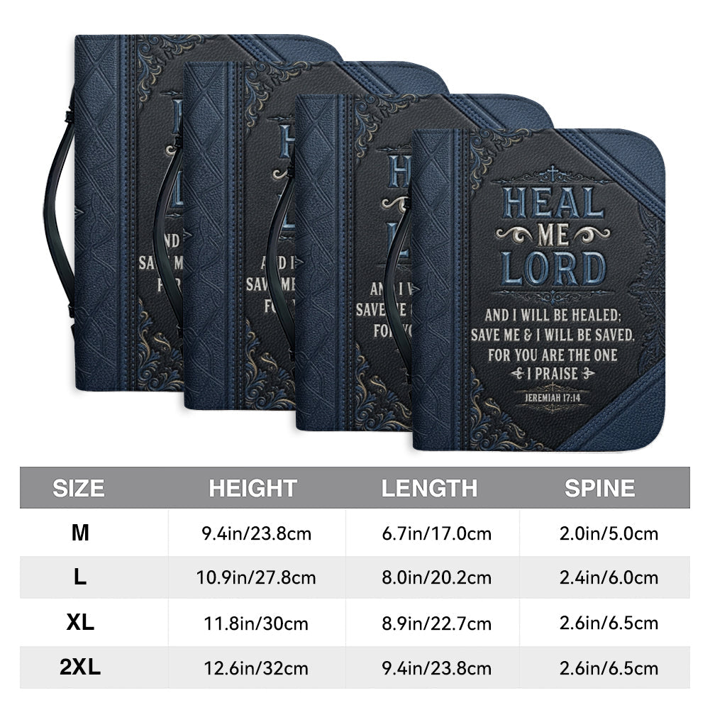 Custom Name Jeremiah 17:14 Bible Cover