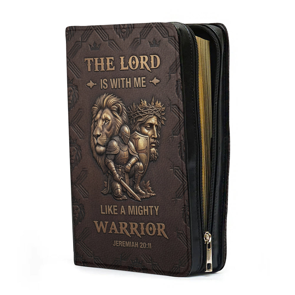 Personalized Mighty Warrior Bible Cover for Men