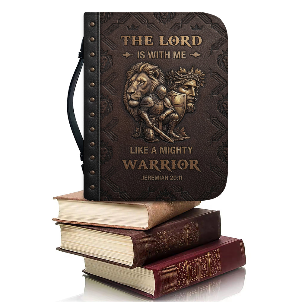 Personalized Mighty Warrior Bible Cover for Men