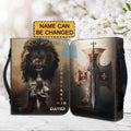 Personalized Armor of God Lion Bible Cover
