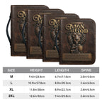 Personalized Man of God Lion Bible Cover
