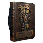 Personalized Man of God Lion Bible Cover