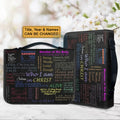 Personalized Who I Am In Christ Bible Cover