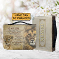 To My Son From Mom Personalized Bible Cover