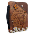 Butterfly & Daisy Leather Bible Cover