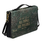 Personalized Bible Cover Case with Handle