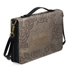Personalized Bible Cover Case with Handle