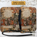 Personalized Floral Sister in Christ Bible Cover