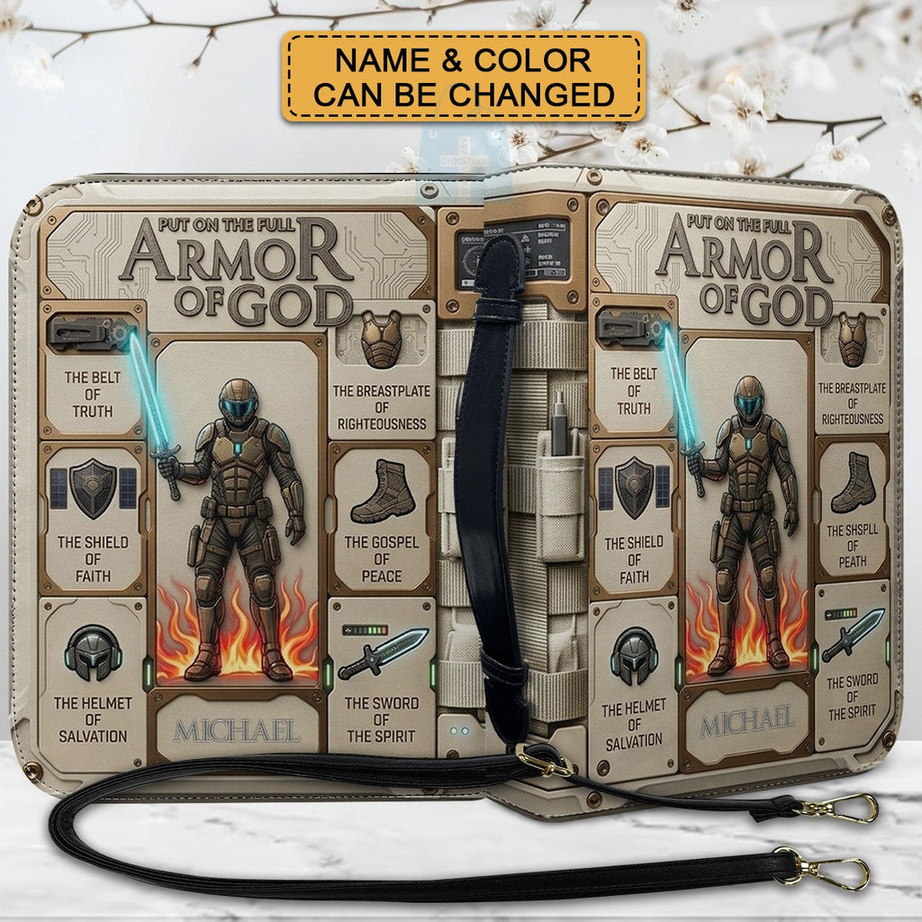 Personalized Armor of God Bible Cover