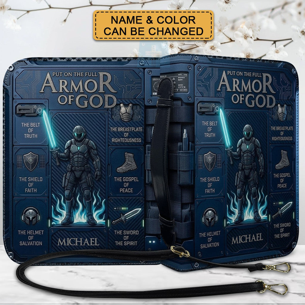 Personalized Armor of God Bible Cover