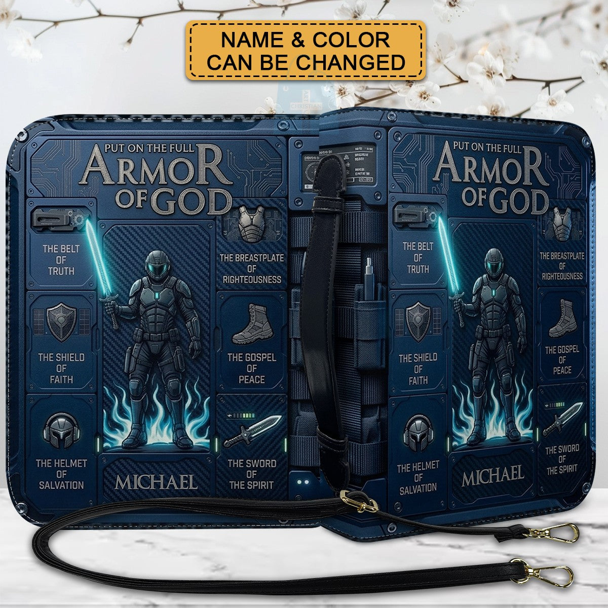 Personalized Armor of God Bible Cover
