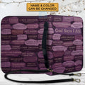 God Says I Am Personalized Leather Bible Cover