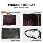 Personalized Bible Cover Case with Handle