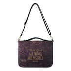 Personalized Bible Cover Case with Handle