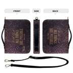 Personalized Bible Cover Case with Handle