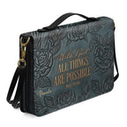 Personalized Bible Cover Case with Handle