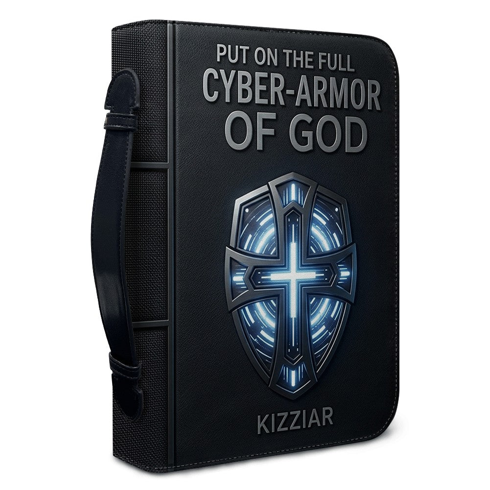 Personalized Armor of God Leather Bible Cover