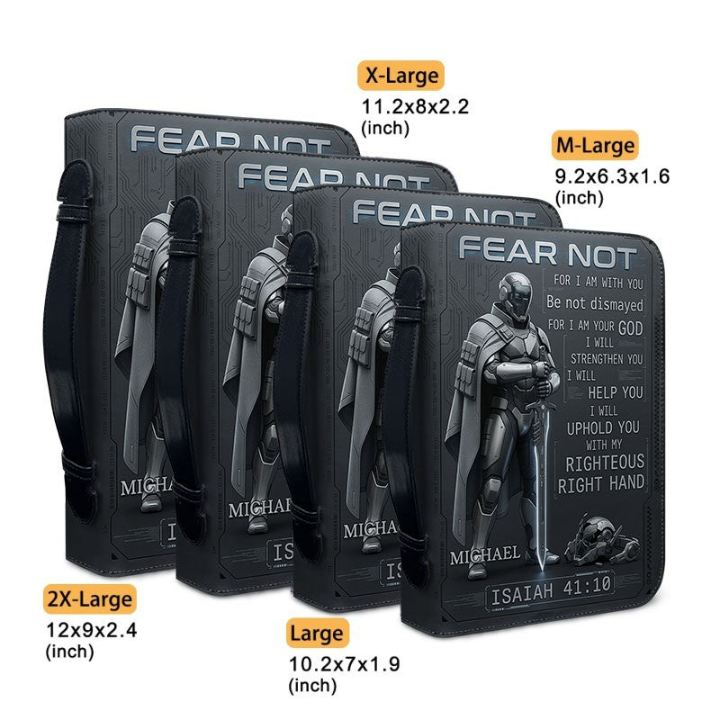 Personalized Sci-Fi Armor Bible Cover