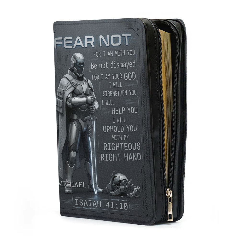 Personalized Sci-Fi Armor Bible Cover