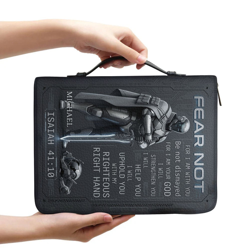 Personalized Sci-Fi Armor Bible Cover