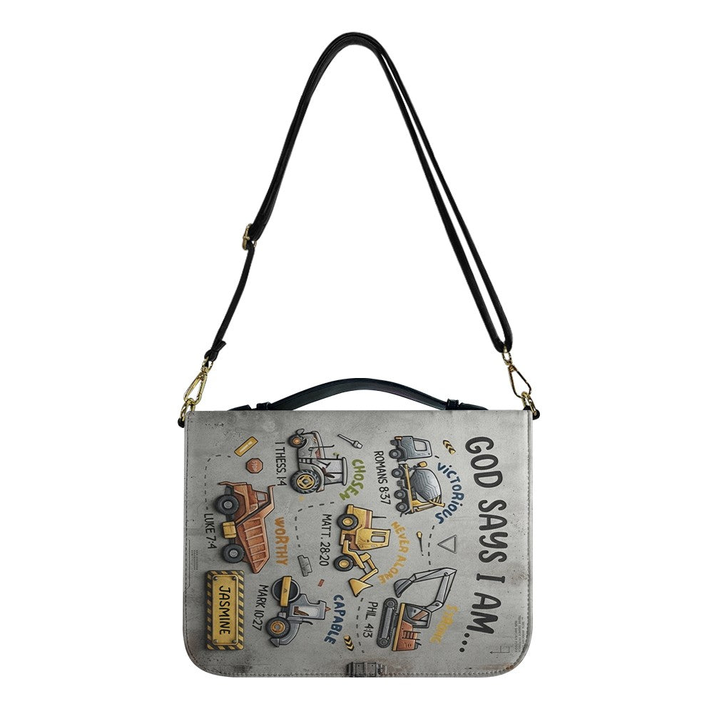 Personalized God Says I Am Boy Bible Cover