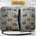 Personalized God Says I Am Boy Bible Cover