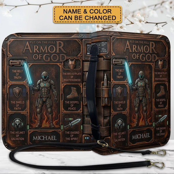 Personalized Armor of God Bible Cover