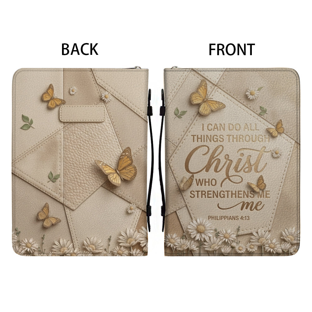 Personalized Philippians 4:13 Bible Cover