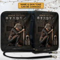 Personalized Armor of God Leather Bible Cover