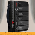 Personalized Bible Cover with Name Letters