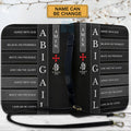 Personalized Name Bible Cover with Verses