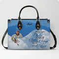 Personalized Bible Verse Leather Handbag