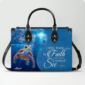 Personalized Christian Leather Handbag
