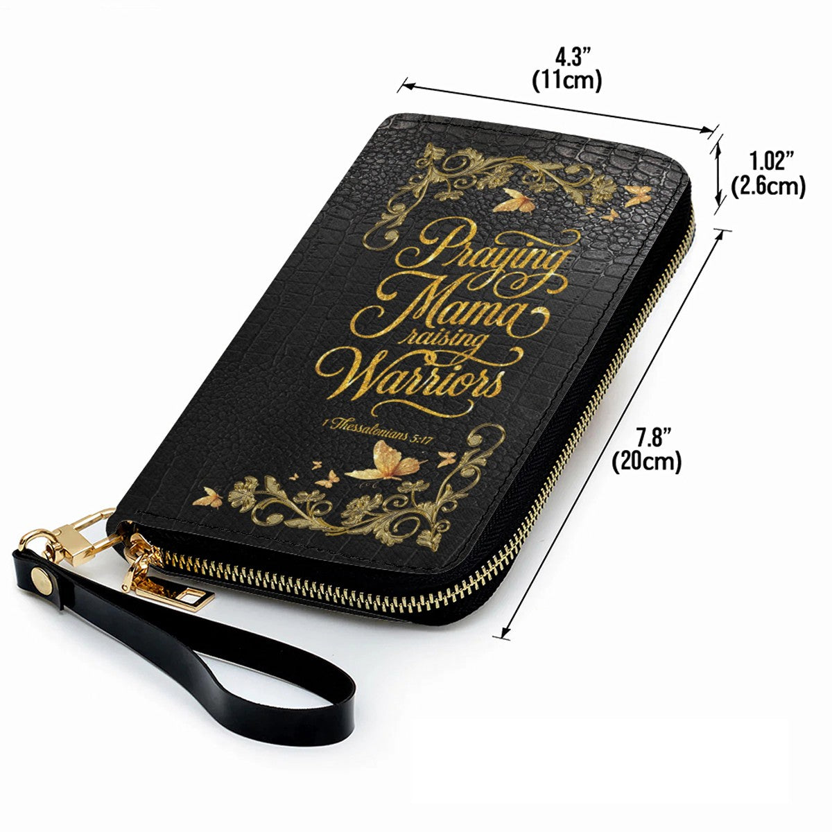 Personalized Christian Leather Handbag Set