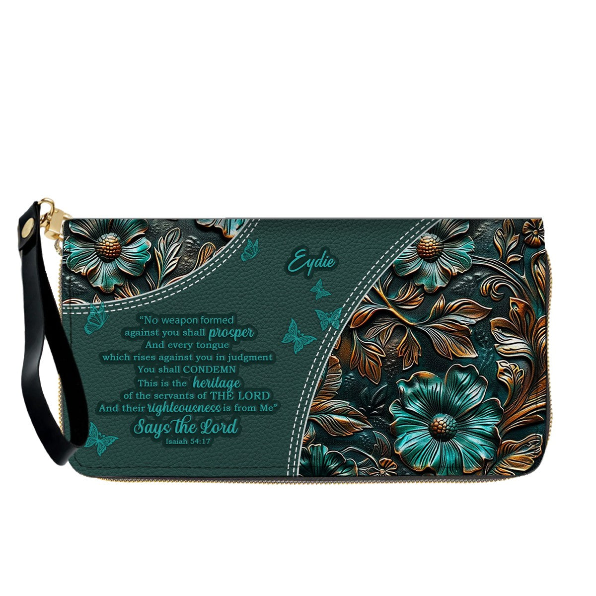 Personalized Christian Bible Verse Handbag