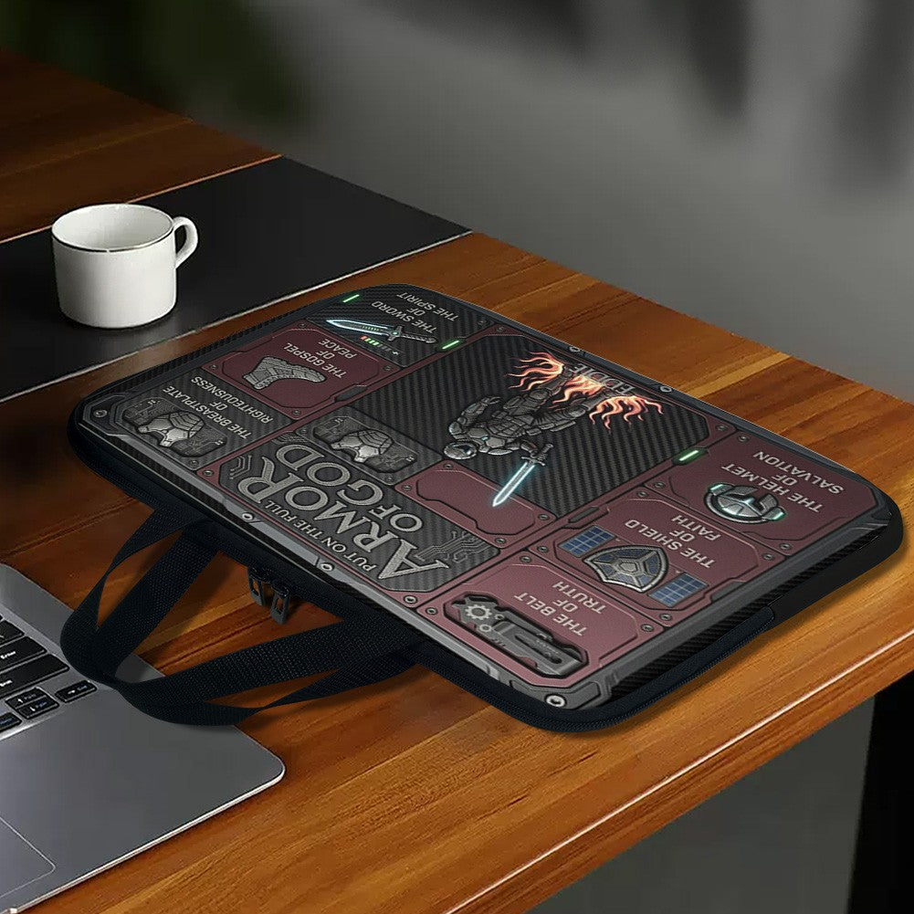 Personalized Armor of God Laptop Sleeve